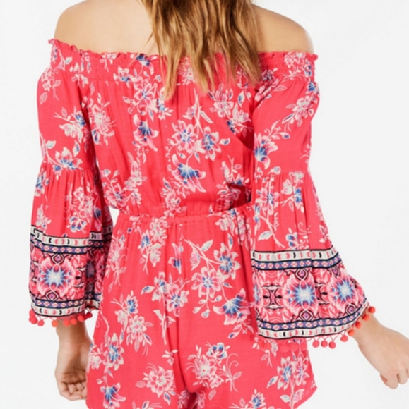 💛American Rag Romper w/tassels - Picture 2 of 2